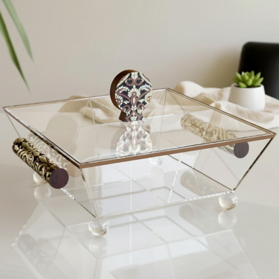 Four-Section Serving Platter